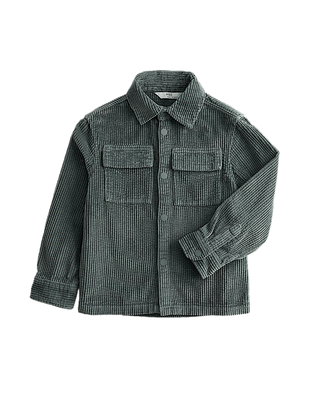 Pure Cotton Corduroy Shirt (2-8 Yrs)