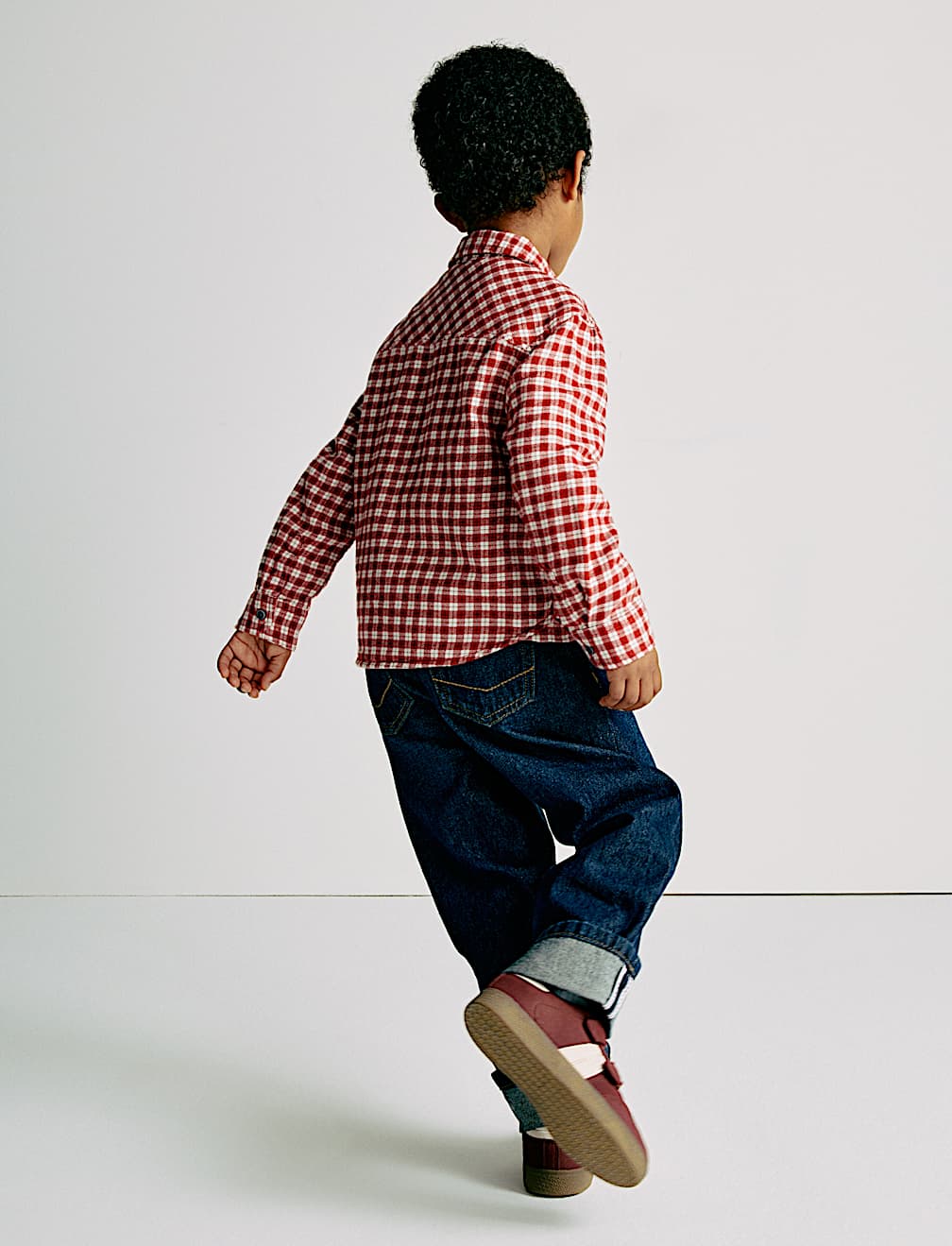 Pure Cotton Checked Shirt (2-8 Yrs)