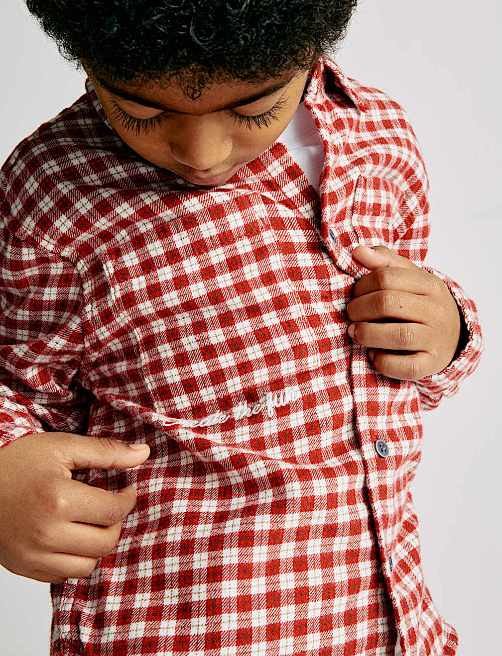 Pure Cotton Checked Shirt (2-8 Yrs)
