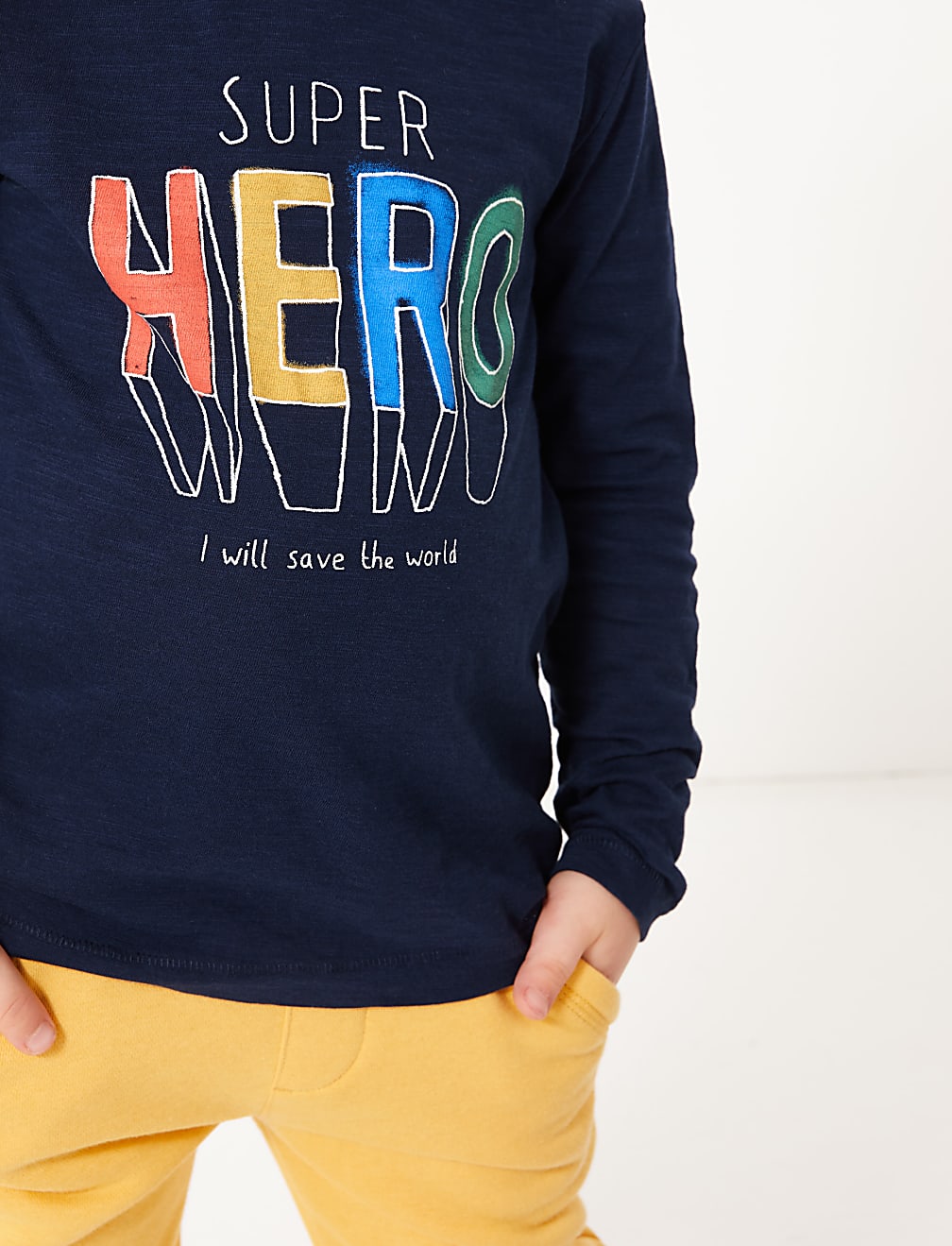 Pure Cotton Super Hero Top (2-7 Yrs)