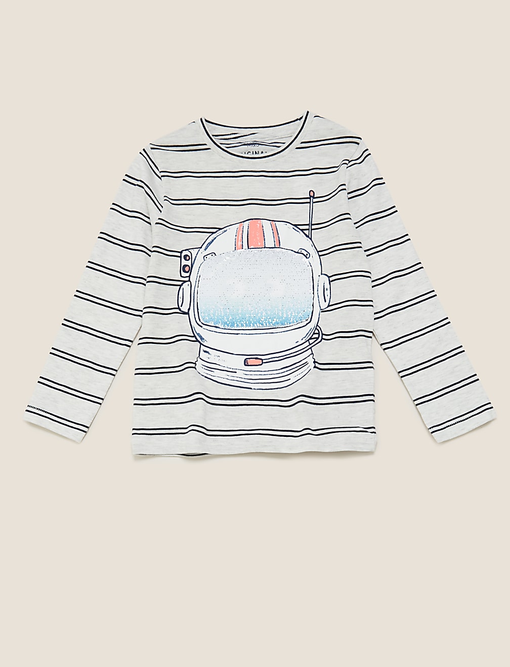 Cotton Reversible Sequin Alien Top (2-7 Yrs)