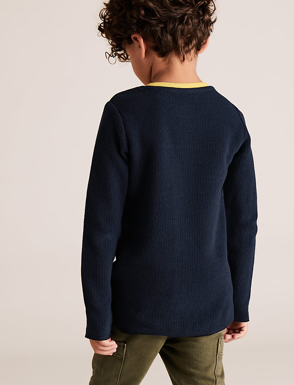 Pure Cotton Embroidered Stag Top (2-7 Yrs)