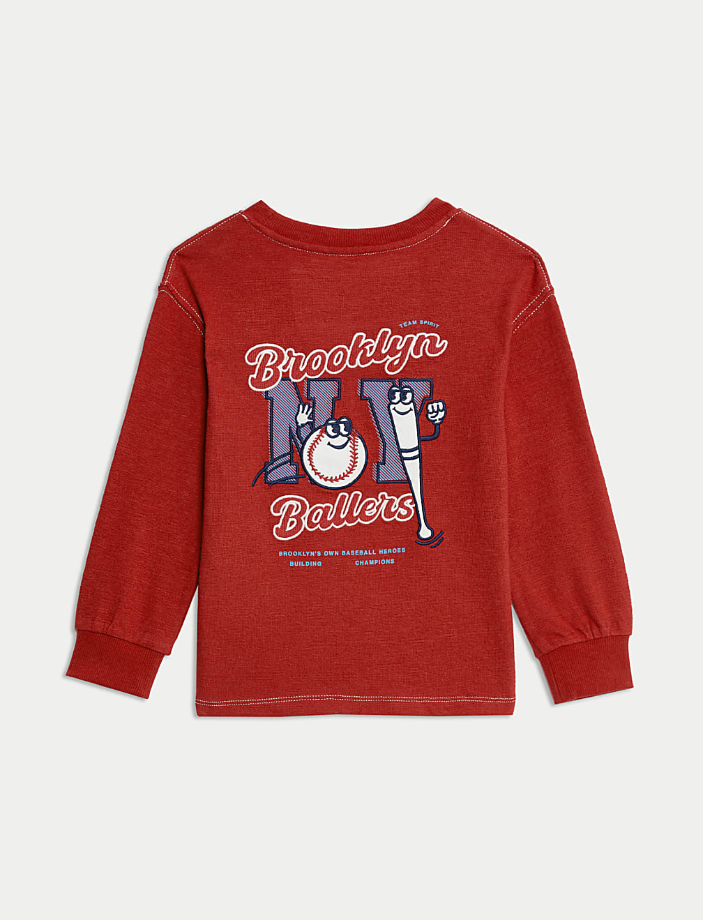 Pure Cotton Brooklyn Ballers Top (2-8 Yrs)