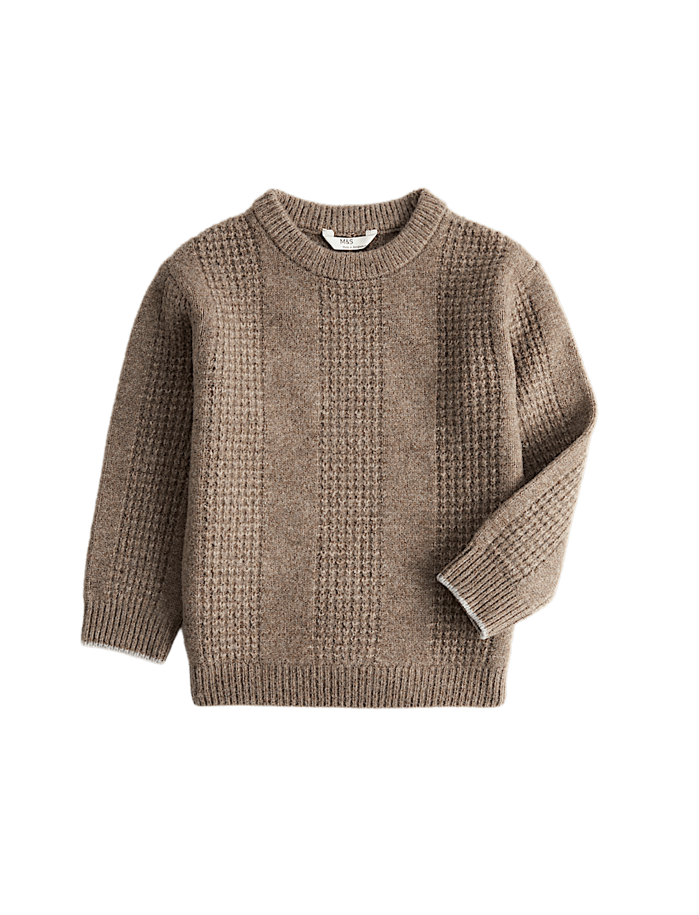 Textured Knitted Jumper (2-8 Yrs)