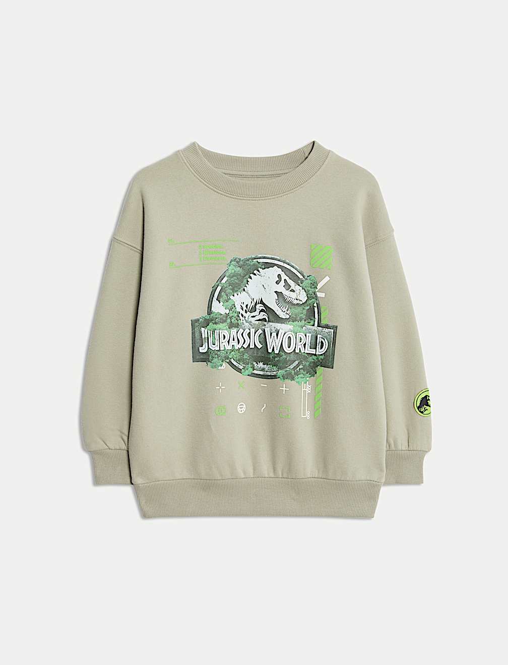 Cotton Rich Jurassic World™ Sweatshirt (2-8 Yrs)