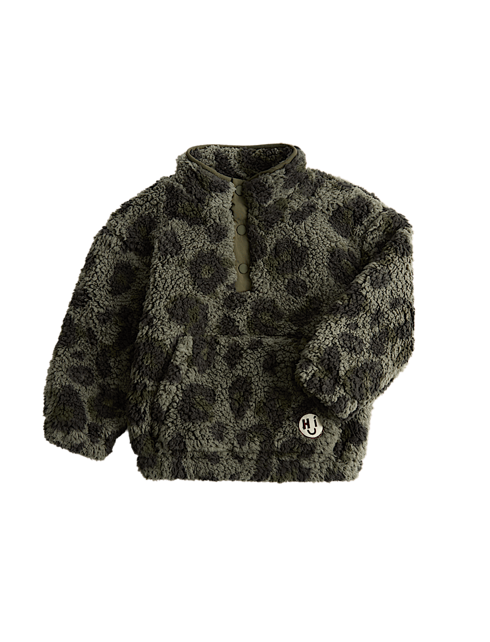 Borg Animal Print Jacket (2-8 Yrs)