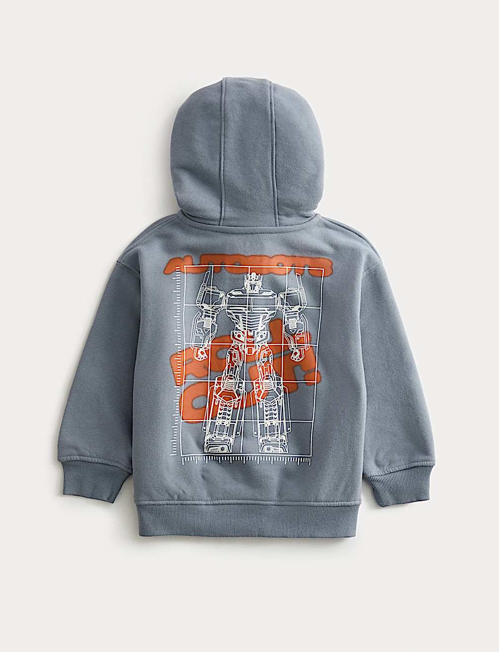 Cotton Rich Transformers&trade; Zip Hoodie (2-8 Yrs)