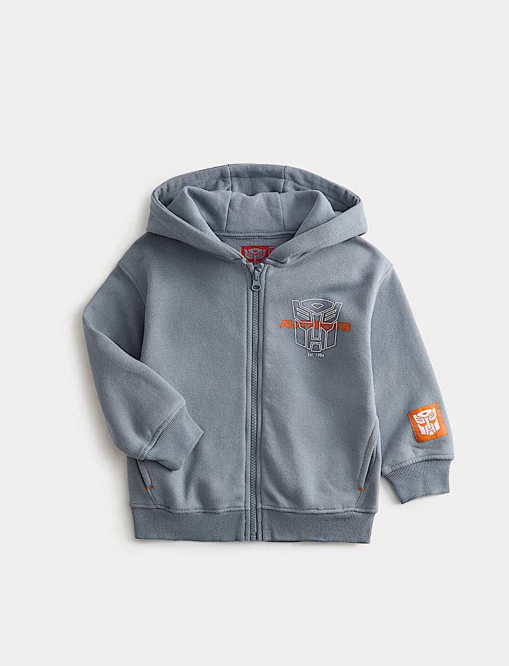 Cotton Rich Transformers&trade; Zip Hoodie (2-8 Yrs)