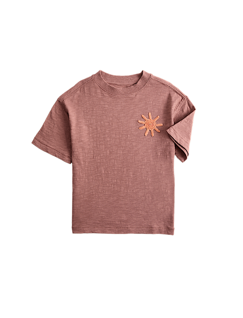 Pure Cotton Embroidered T-Shirt (2-8 Years)