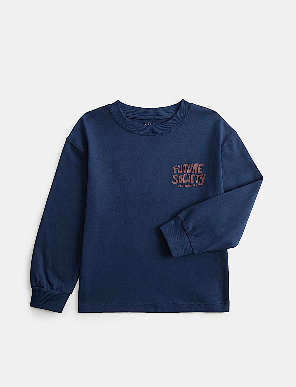 Pure Cotton Band Graphic Top (2-8 Yrs)