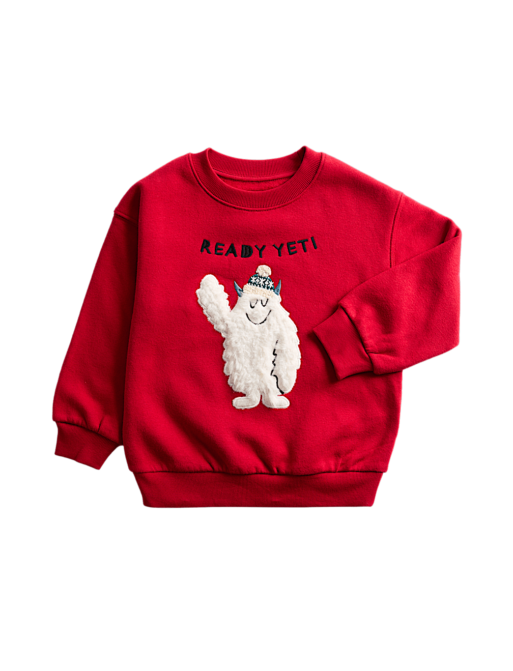 Cotton Rich Yeti Christmas Sweatshirt (2-8 Yrs)