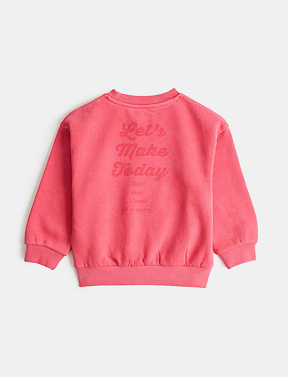 Cotton Rich Graphic Sweatshirt (2-8 Yrs)