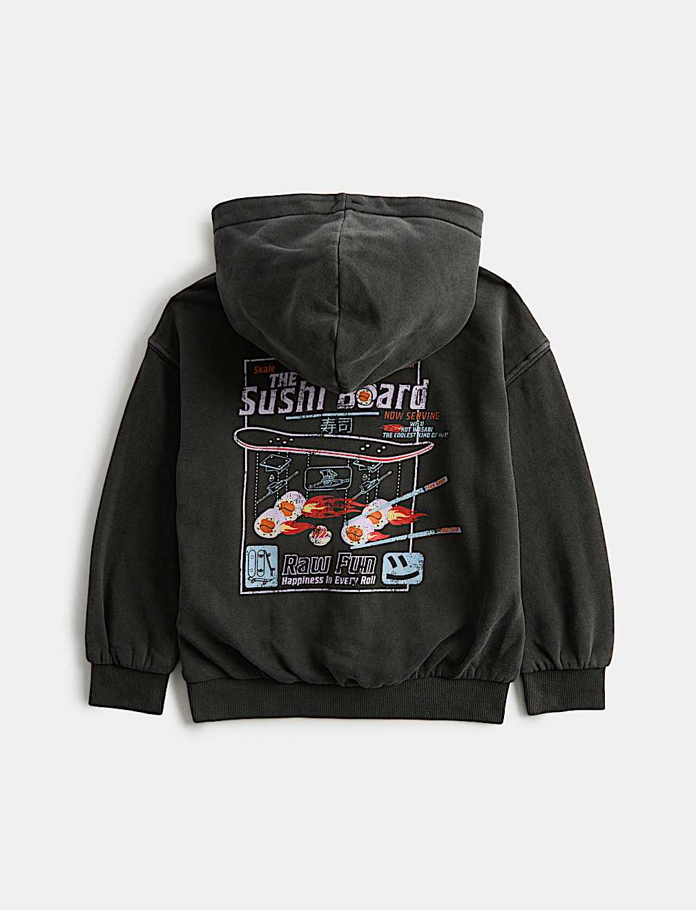 Cotton Rich Sushi Graphic Hoodie (2-8 Yrs)