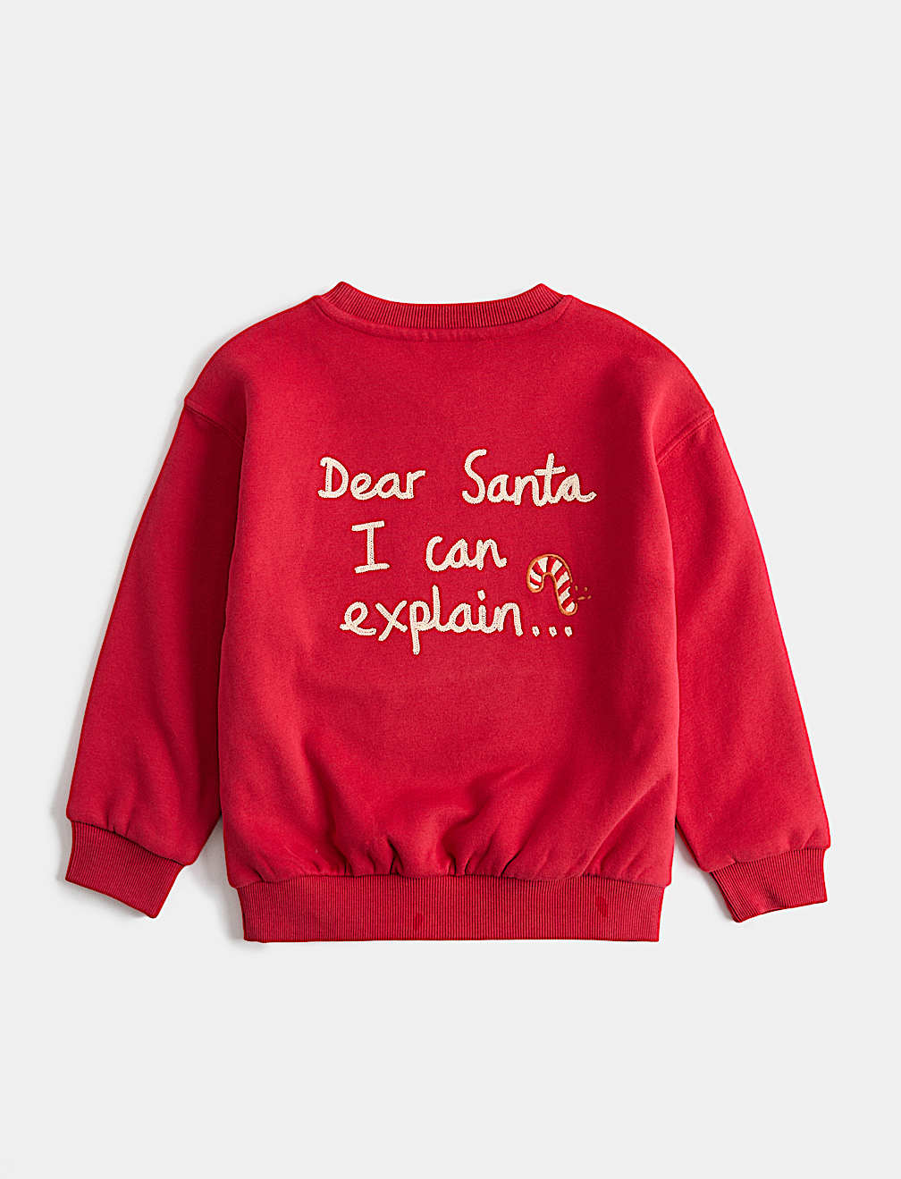 Cotton Rich Christmas Sweatshirt (2-8 Yrs)