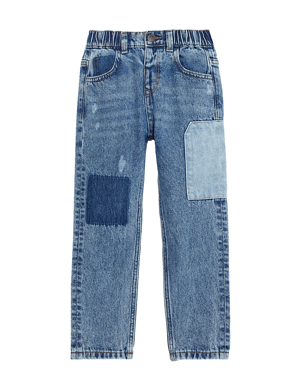 Denim Patch Jeans (2-8 Yrs)