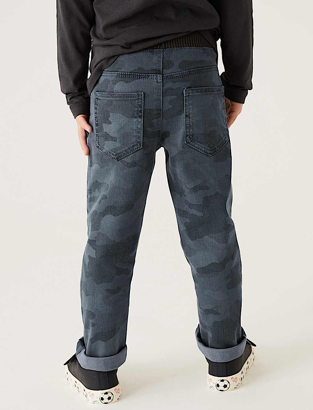 Regular Cotton Rich Camouflage Jeans (2-7 Yrs)