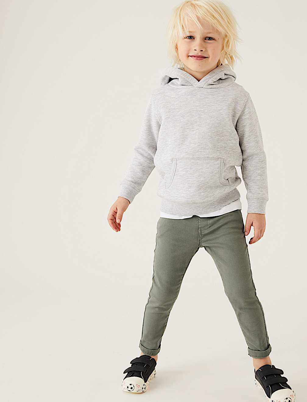 Cotton Rich Skinny Fit Comfort Waist Jeans (2-7 Yrs)