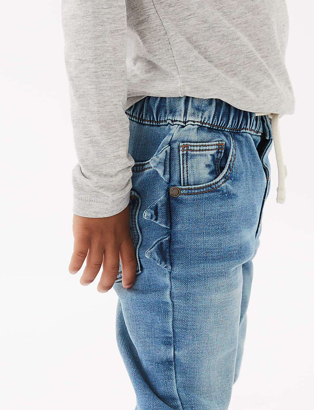 Regular Cotton Rich Monster Jeans (2-7 Yrs)