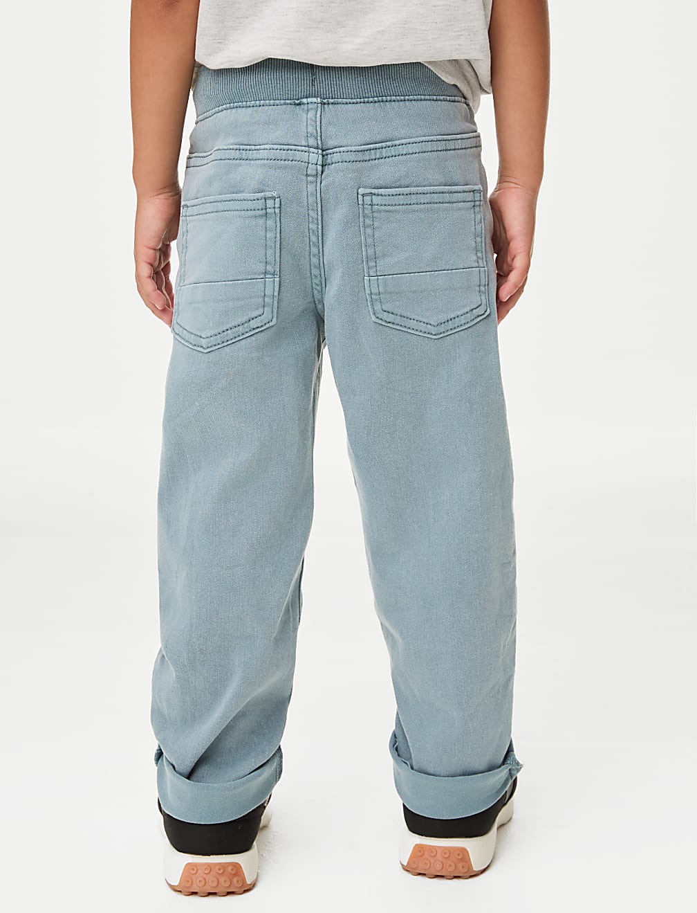 Skinny Cotton Rich Elasticated Waist Jeans (2-8 Yrs)