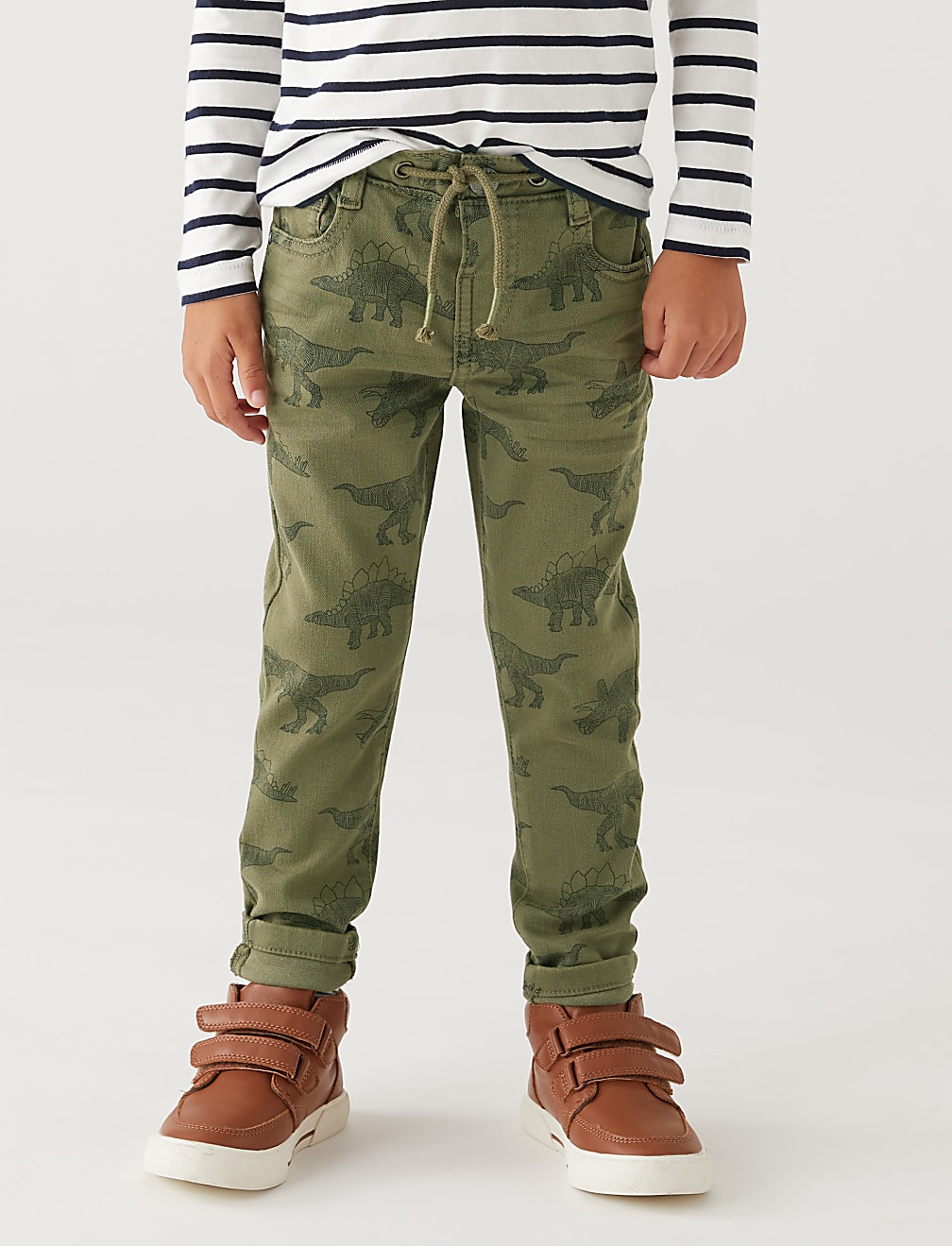 Skinny Cotton Rich Dinosaur Jeans
