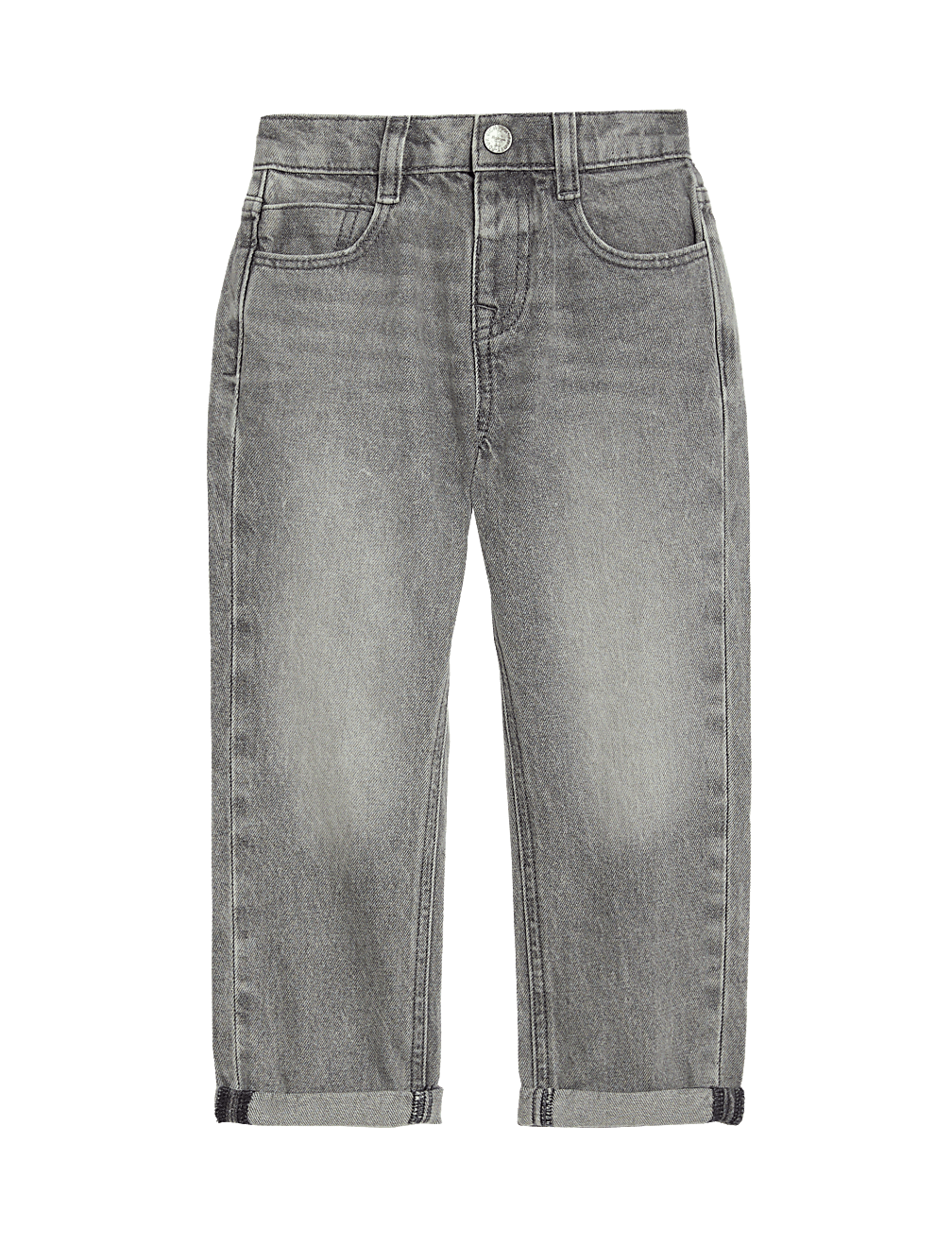 Relaxed Pure Cotton Elasticated Waist Jeans (2-8 Yrs)