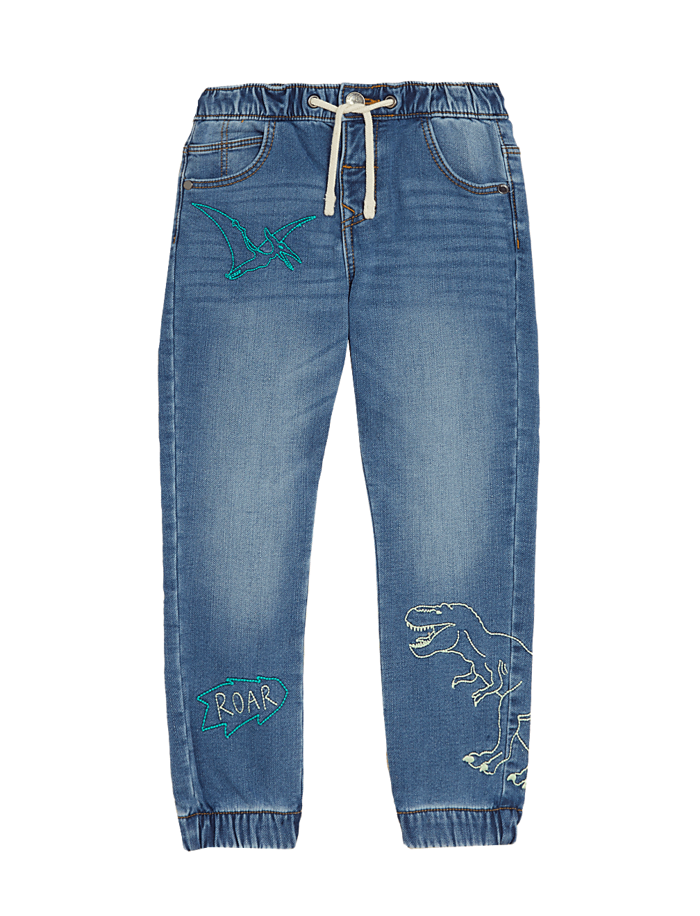 Cotton Rich Dinosaur Jogger Jeans