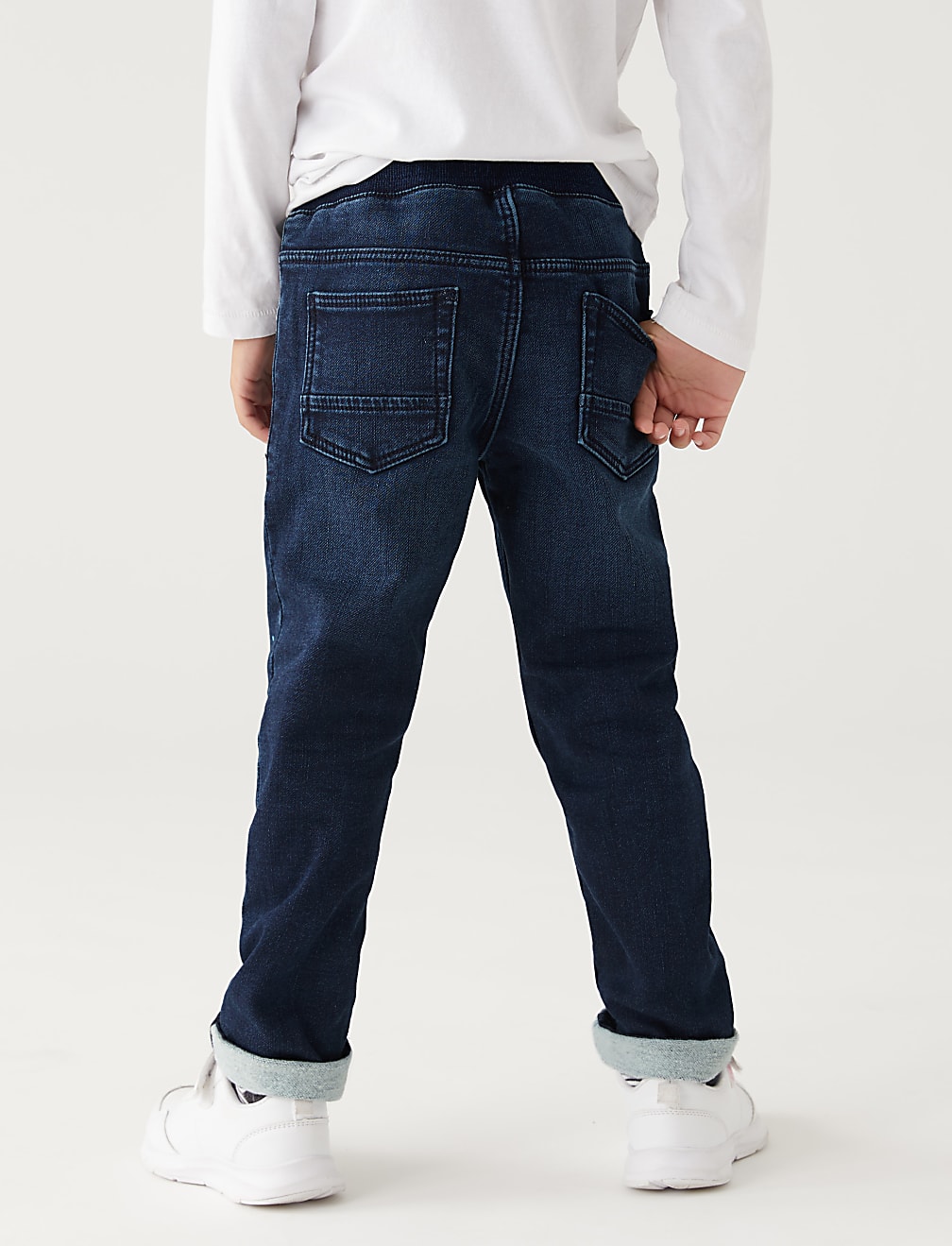 Regular Cotton Rich Paint Splat Jeans