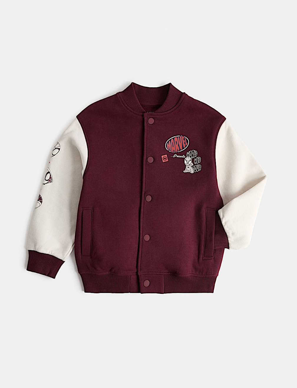 Cotton Rich Marvel&trade; Bomber Jacket (2-8 Yrs)