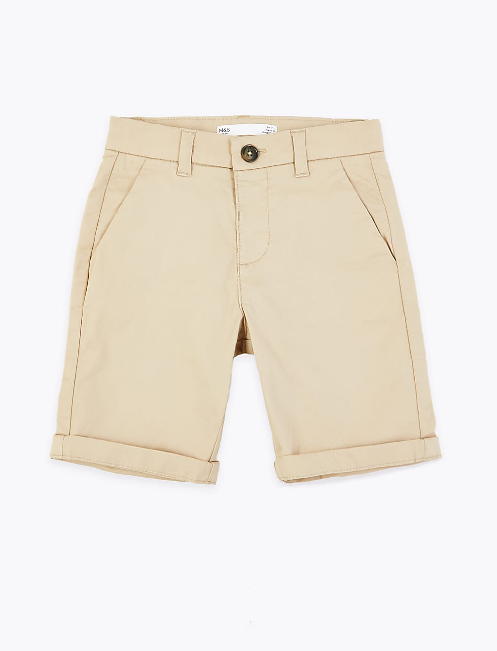 Cotton Chino Shorts (2-7 Yrs)