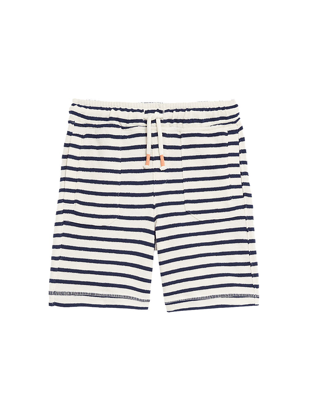 Pure Cotton Striped Shorts (2-8 Yrs)
