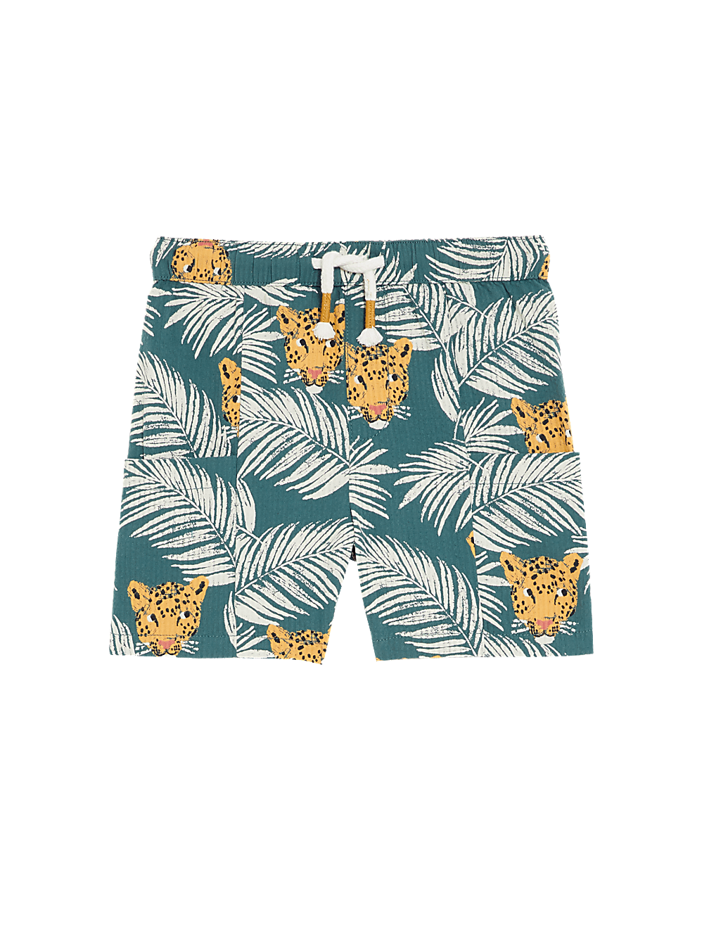 Pure Cotton Safari Print Shorts