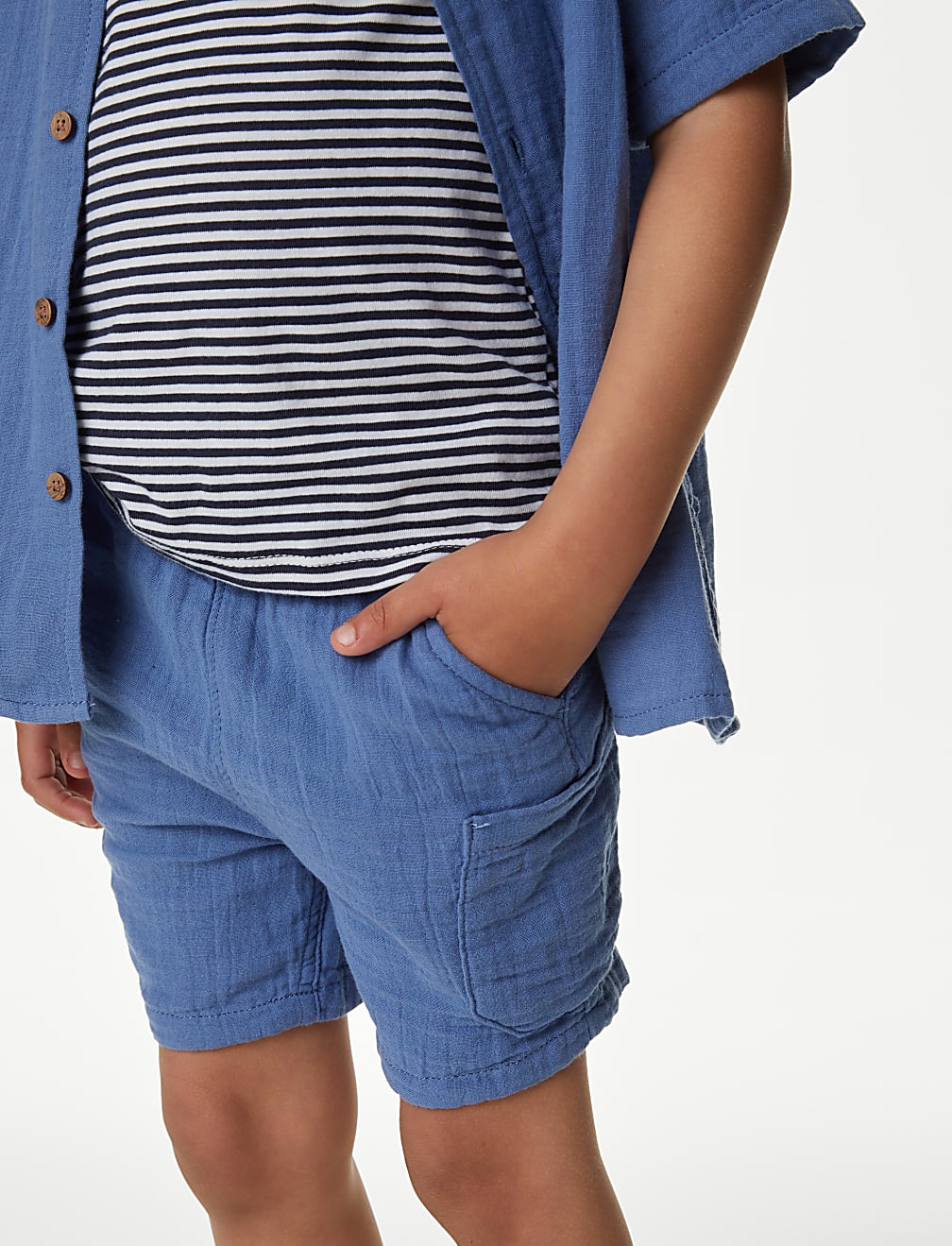 Pure Cotton Shorts (2-8 Yrs)