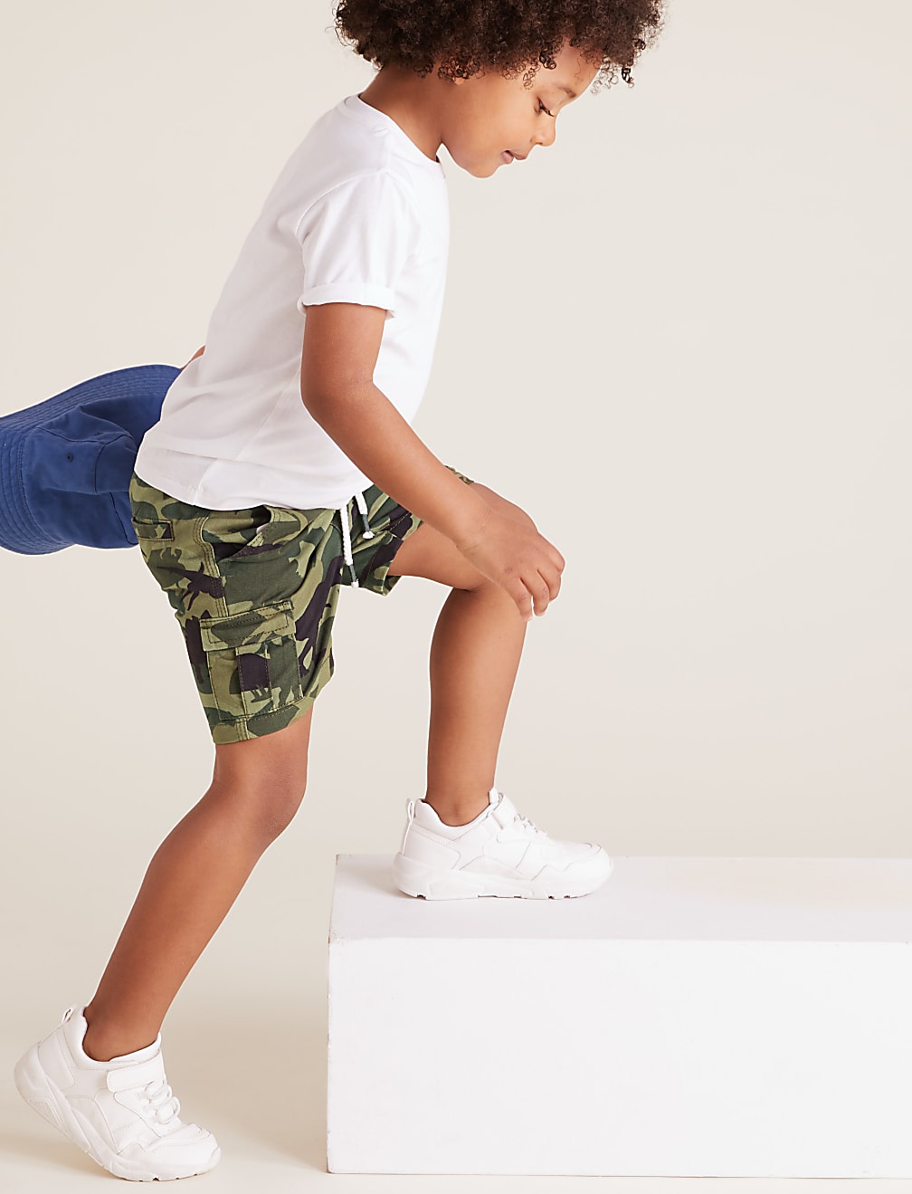 Pure Cotton Dinosaur Camouflage Shorts