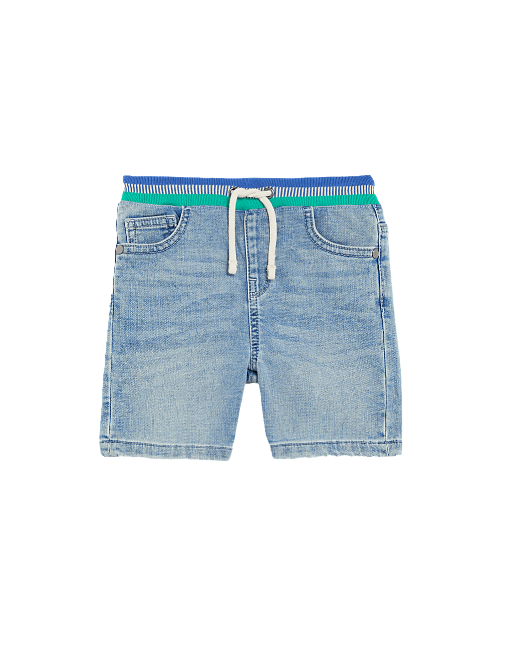 Cotton Rich Denim Shorts