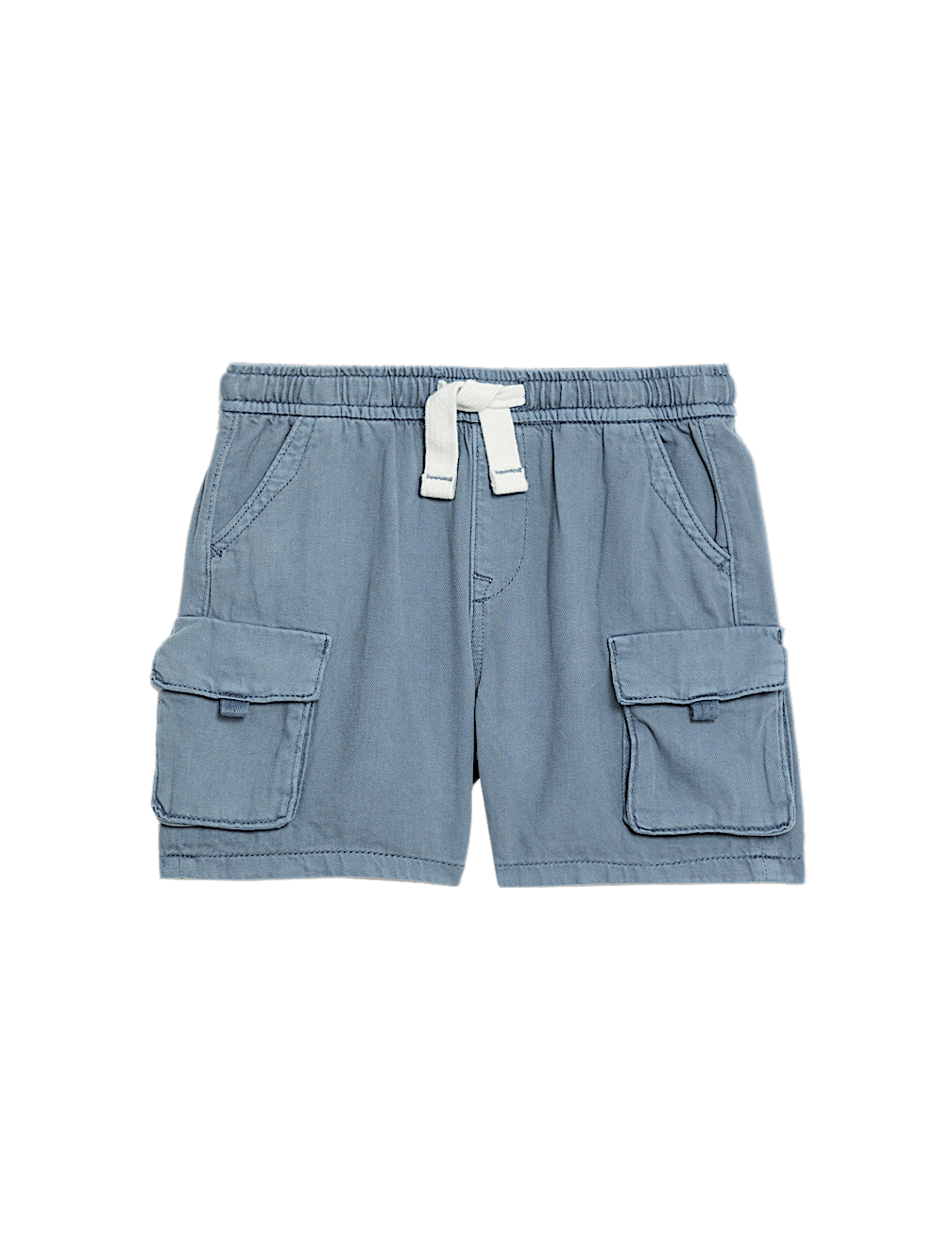 Pure Cotton Cargo Shorts (2-8 Yrs)