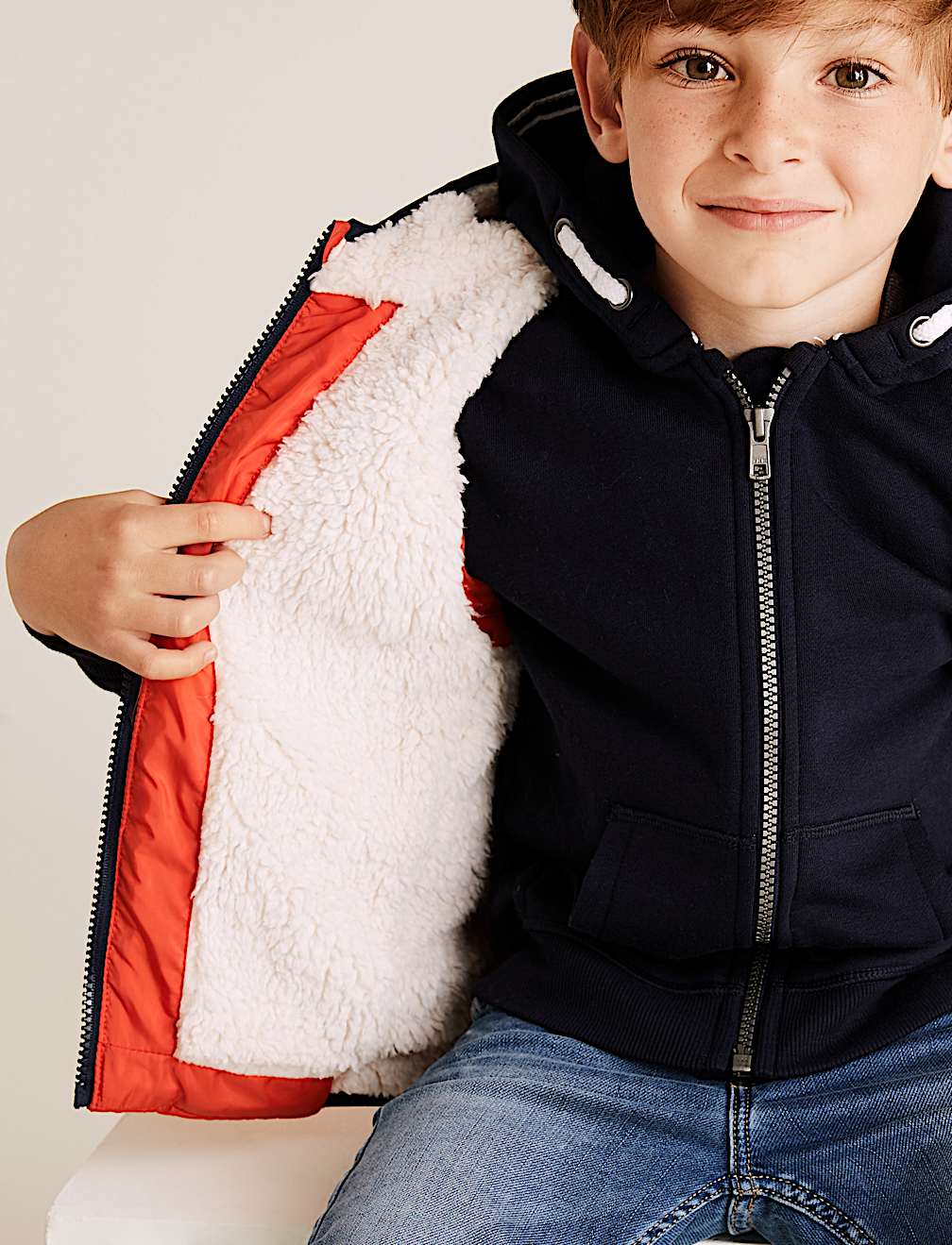 Borg Padded Gilet (2-7 Yrs)