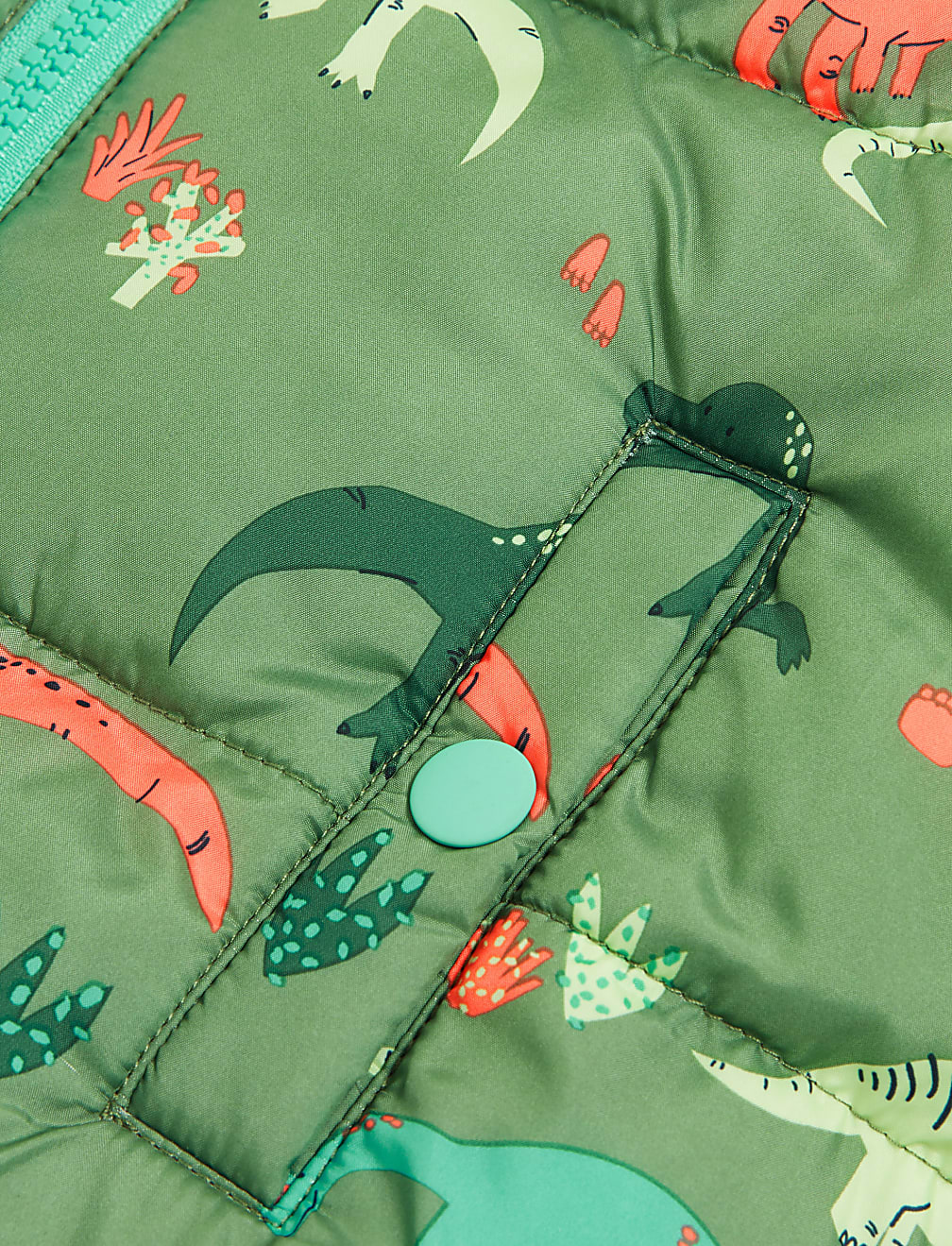 Stormwear™ Dinosaur Padded Raincoat