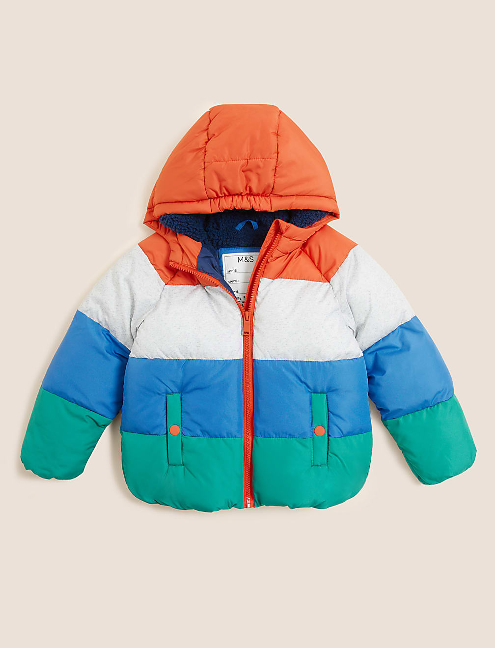 Stormwear&trade; Colour Block Padded Raincoat