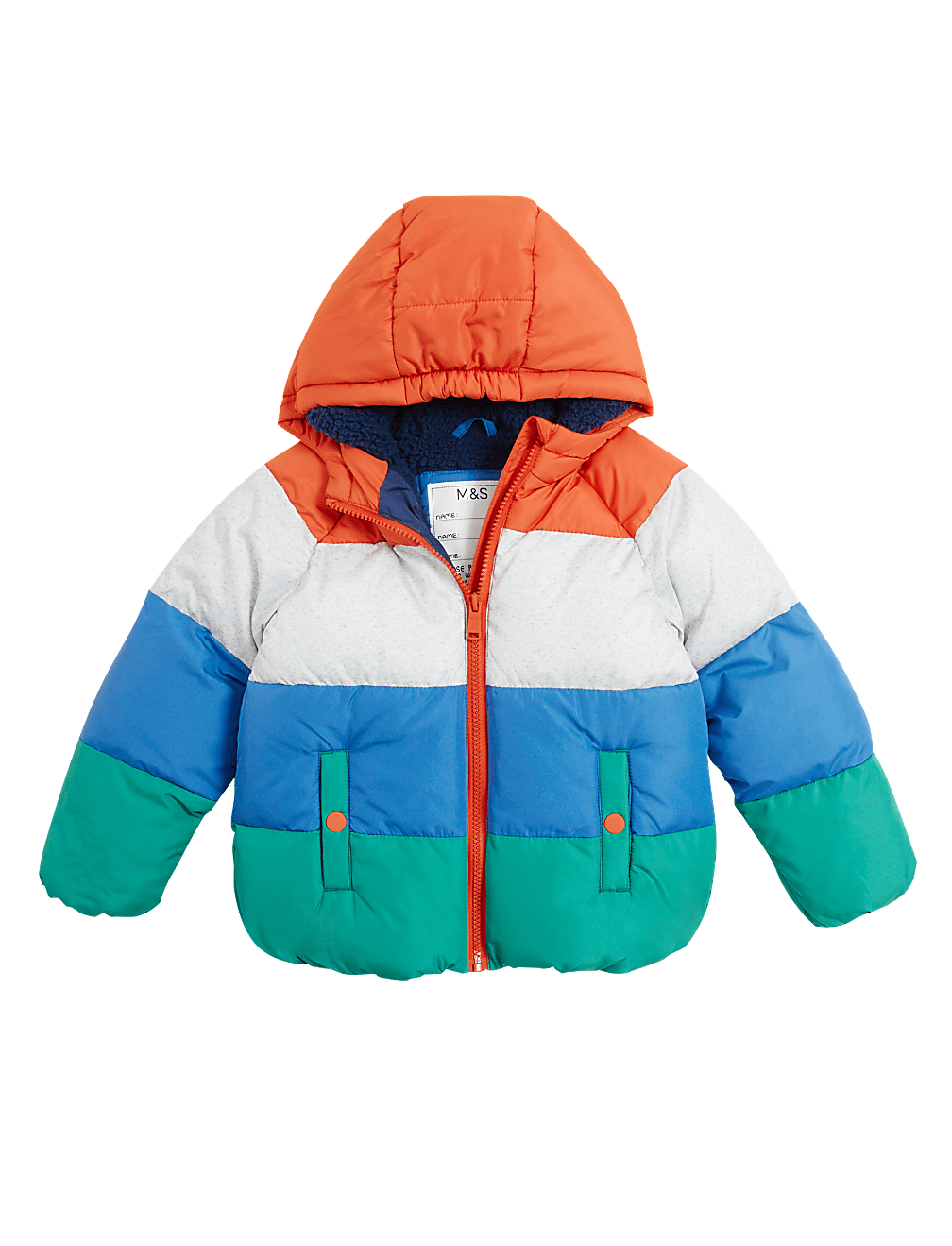 Stormwear&trade; Colour Block Padded Raincoat