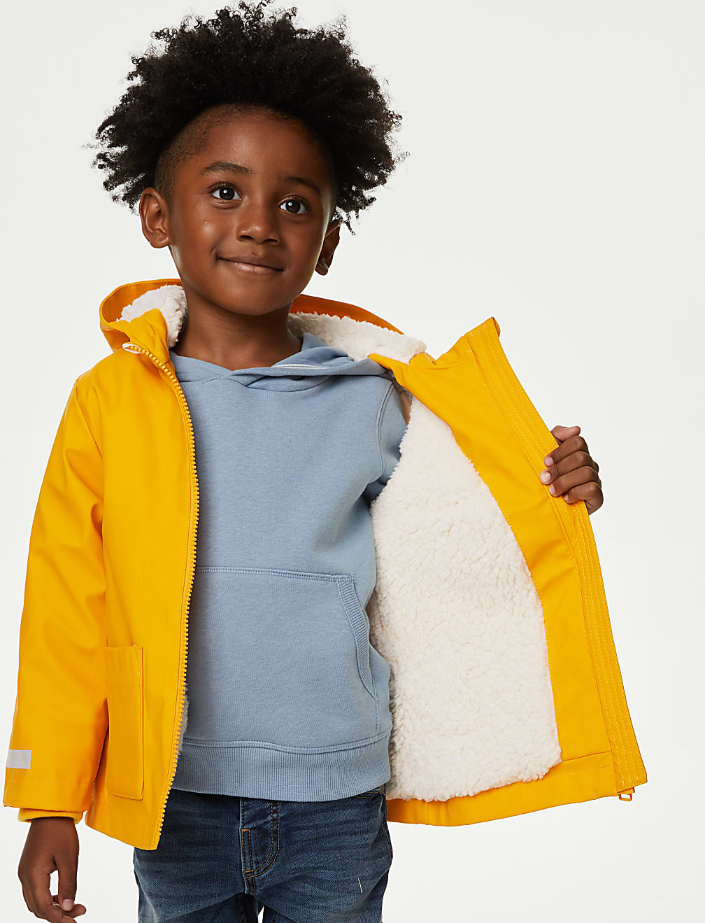 Boys fisherman coat discount