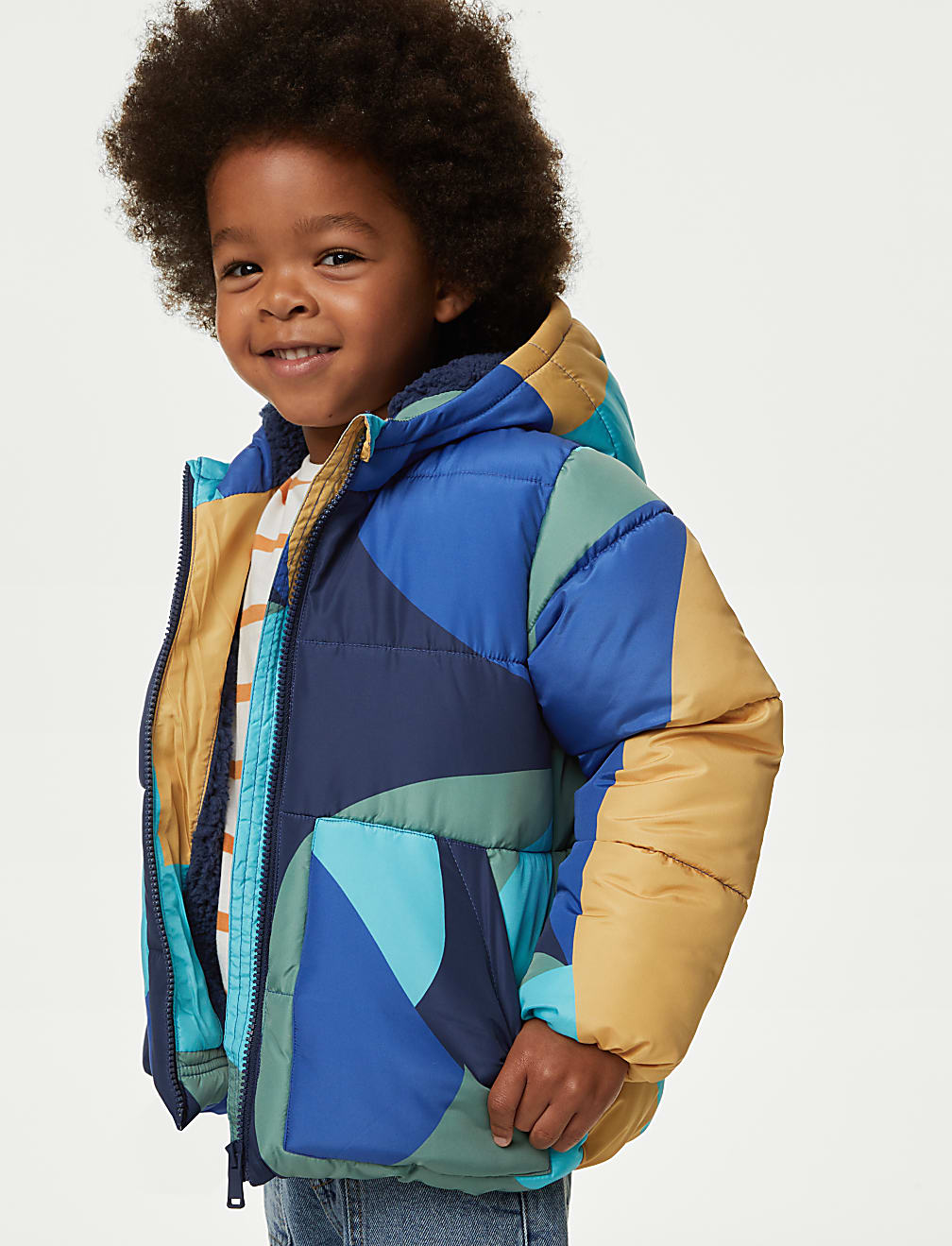 Stormwear™ Printed Padded Coat (2-8 Yrs)