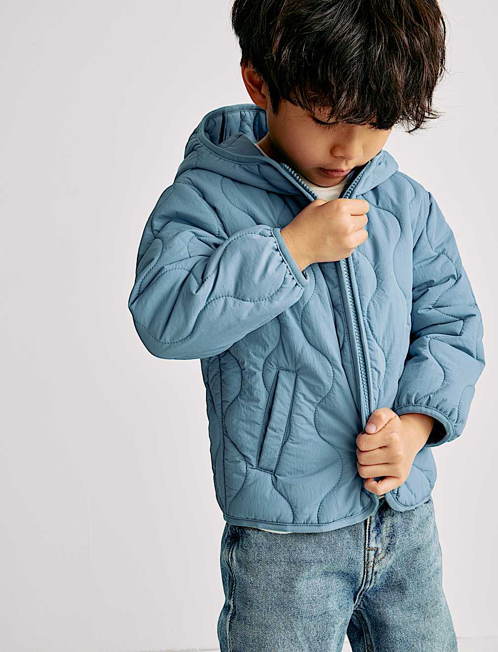 Lightweight Quilted Padded Coat (2-8 Yrs)