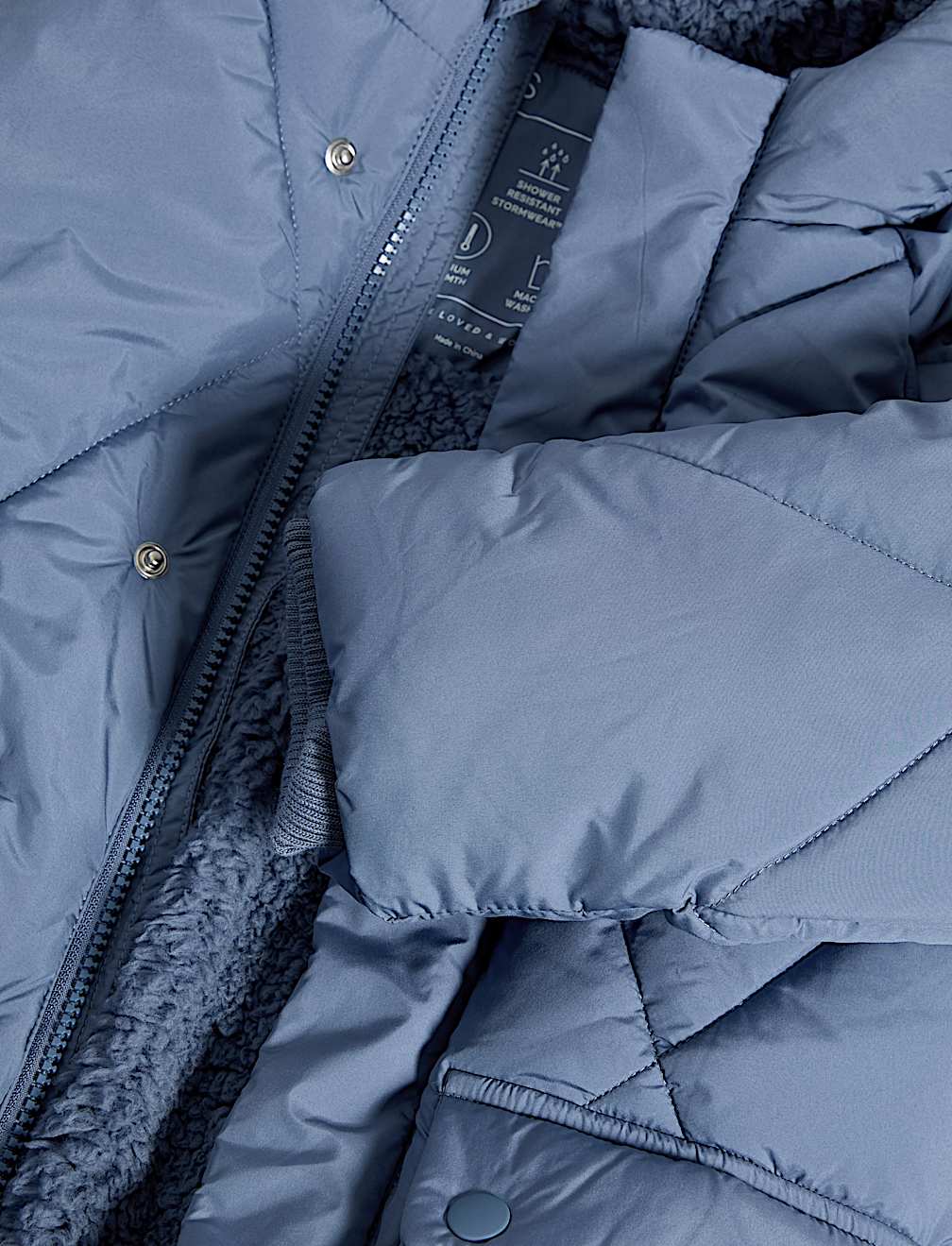 Midweight Padded Hooded Coat (2-8 Yrs)