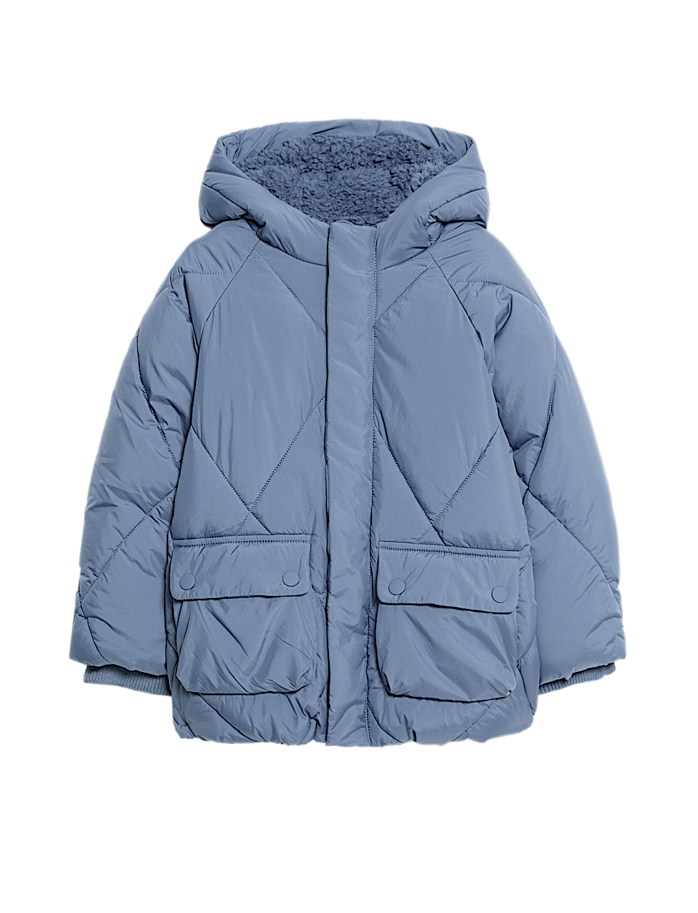 Midweight Padded Hooded Coat (2-8 Yrs)