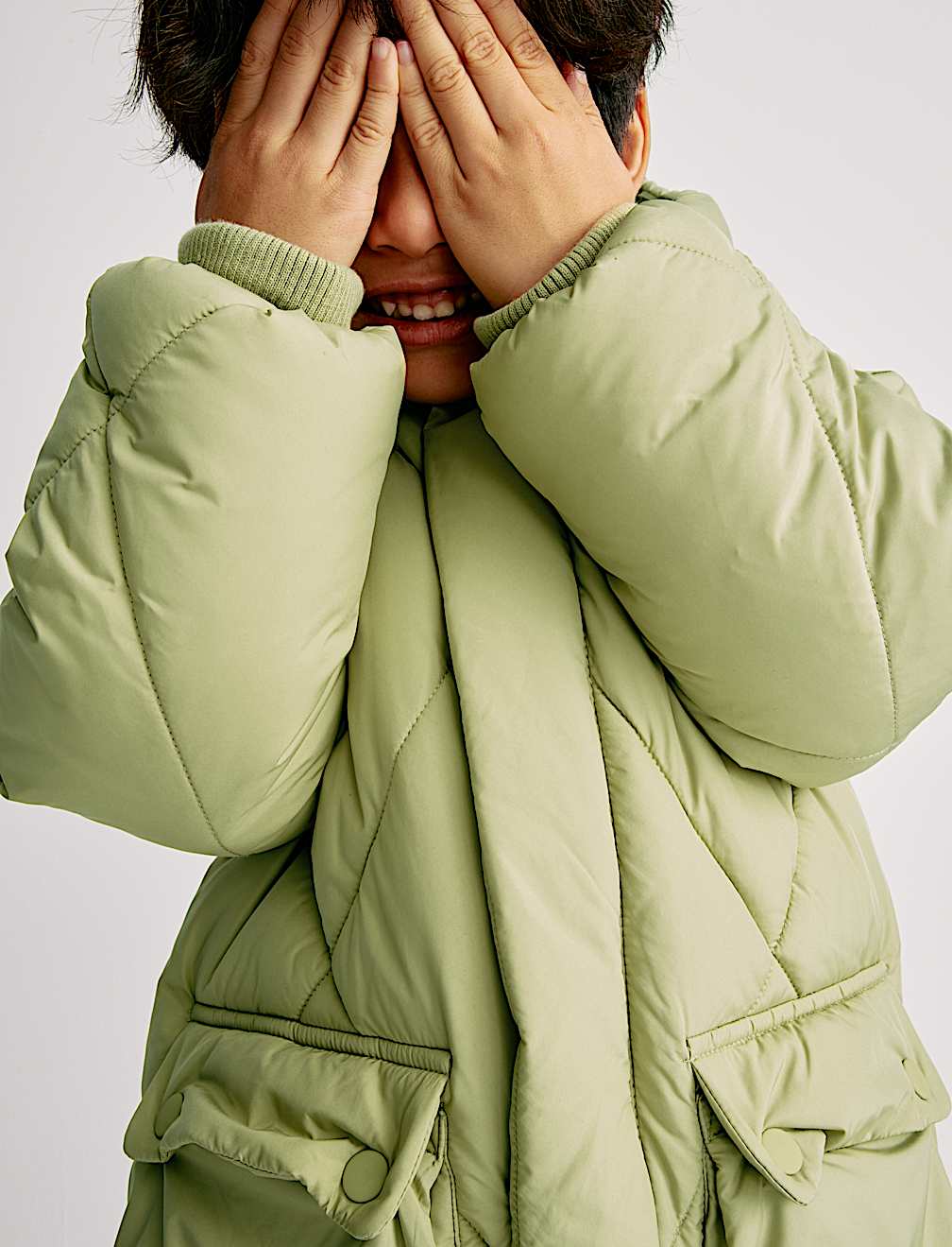 Midweight Padded Hooded Coat (2-8 Yrs)