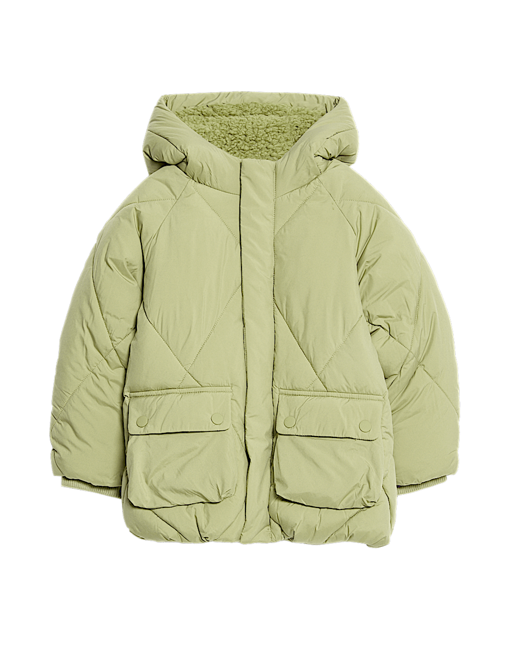 Midweight Padded Hooded Coat (2-8 Yrs)