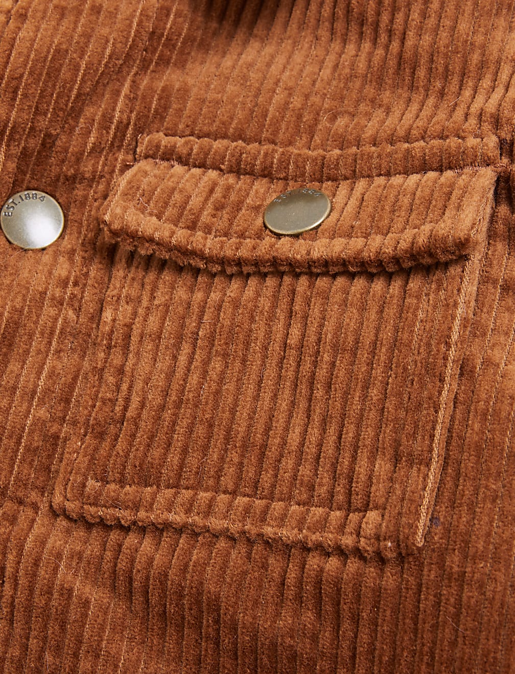 Borg Lined Cord Shacket (2-7 Yrs)