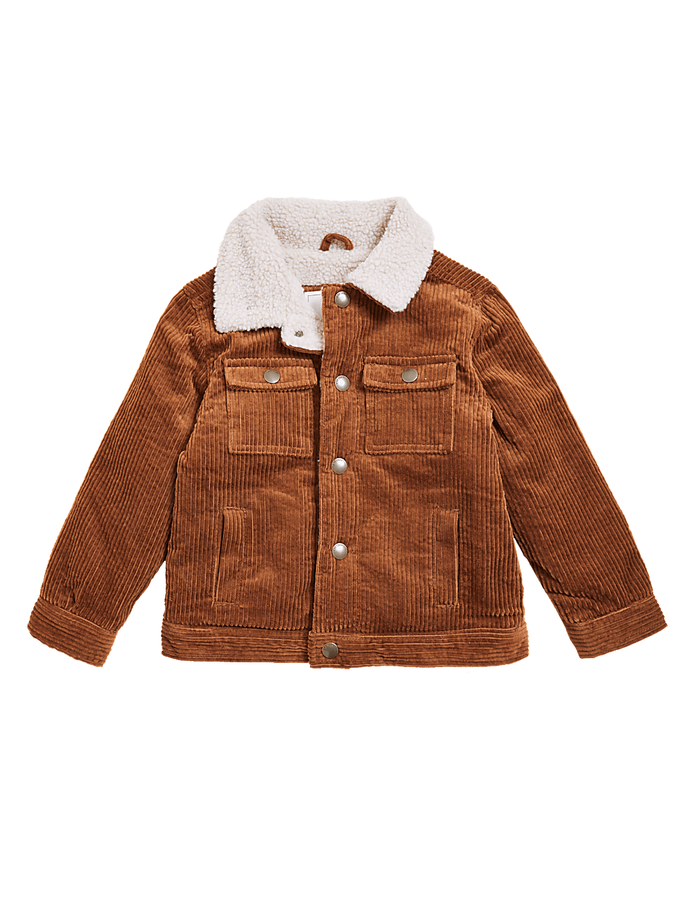 Borg Lined Cord Shacket (2-7 Yrs)