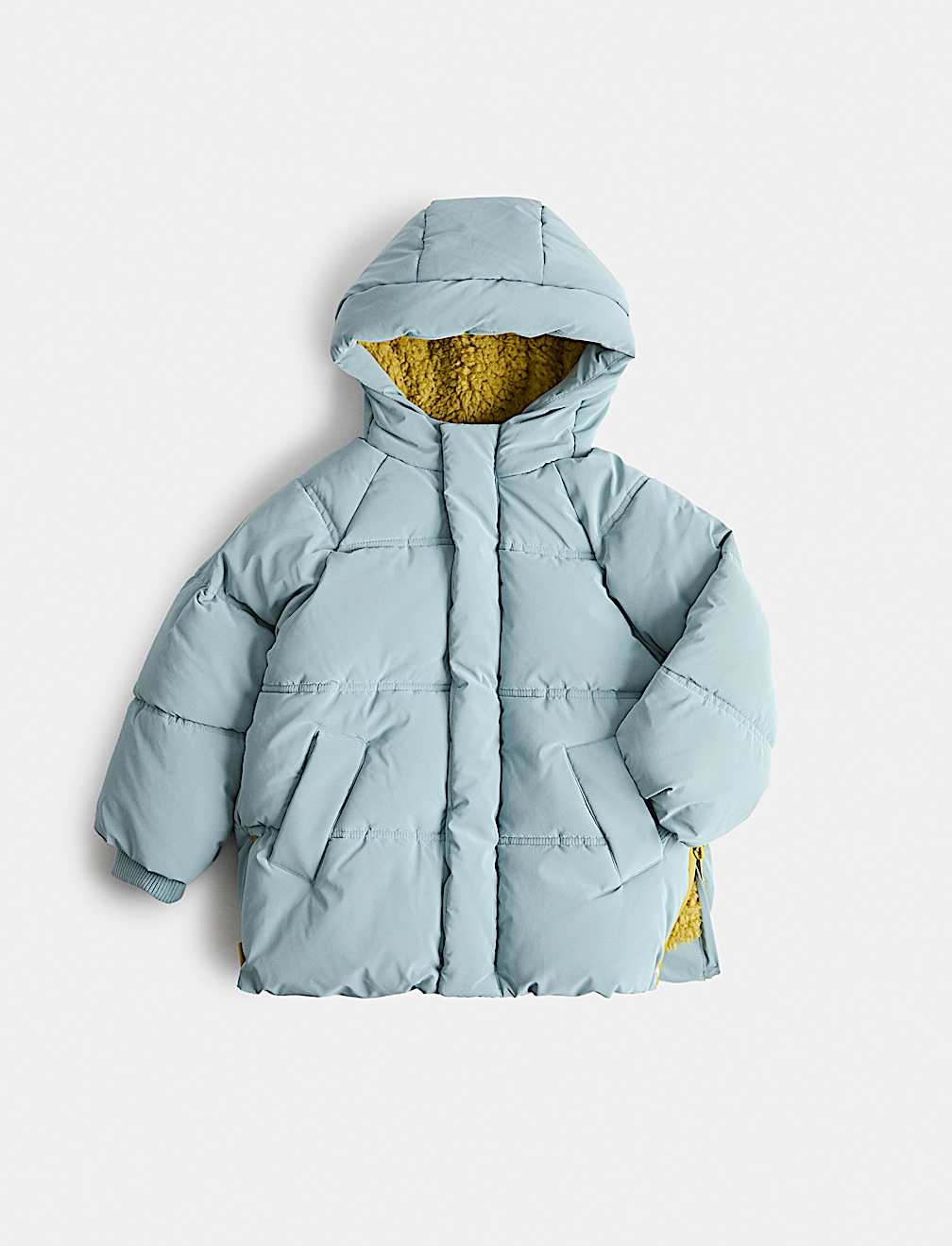 Borg Lined Padded Coat (2-8 Yrs)
