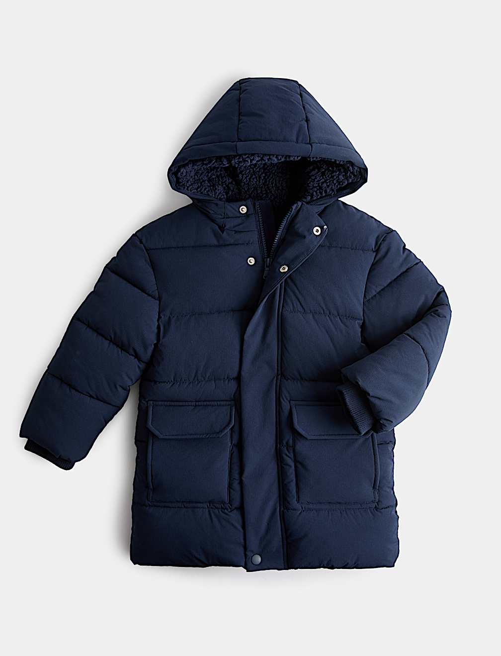 Longline Padded Coat (2-8 Yrs)